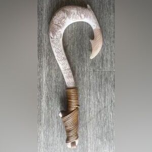 Disney Moana Maui Magical Fish Hook Lights Sounds Sword Jakks Pacific 20"